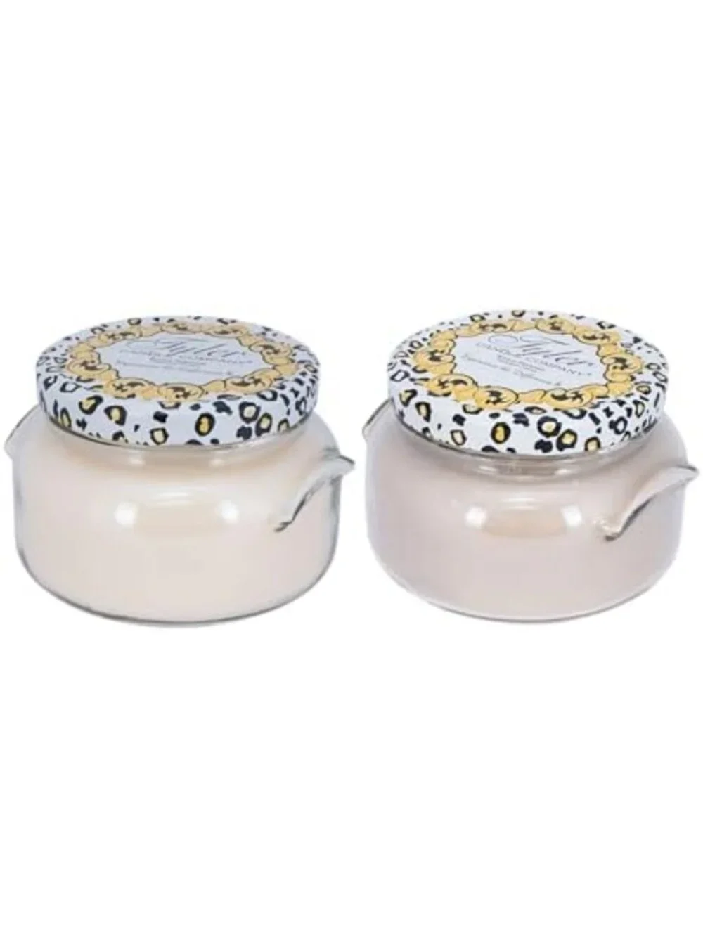 Large 2-Wick Soy Wax Scented Candle Set - Long Lasting Home Fragrance Gift